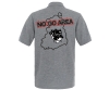 Ostdeutschland - Männer Polo Shirt - No go Area - grau meliert