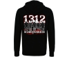 Hardcorps - Männer Kapuzenjacke - Scheißverein 1312 - schwarz