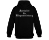 Spezialist für Körperverletzung - Hardcorps - Männer Kapuzenpullover - schwarz