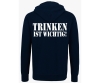 Trinken ist wichtig - Männer Kapuzenpullover - navy