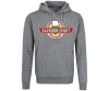 Barroom Sport - Männer Kapuzenpullover - Drinkstyle Clothing Logo - grau-meliert