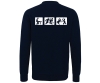 Barroom Sport - Männer Pullover - Drink Fuck Fight - navy