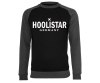 X Hoolistar - Männer Pullover - schwarz-grau