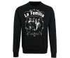 La Familia - Männer Pullover - Money Power Respect - schwarz