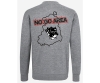 Ostdeutschland - No go Area - Männer Pullover - grau-meliert