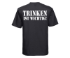 Trinken ist wichtig Männer T-Shirt grau