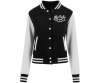 Frauen College Jacke - Zahnfee Edition 10 - schwarz-weiß
