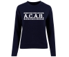 ACAB - No cooperation with Police - Frauen Pullover - navy