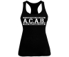 ACAB - No cooperation with Police - Frauen Tank Top - schwarz