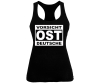Vorsicht Ostdeutsche - Frauen Tank Top - schwarz