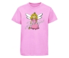 Zahnfee Logo Kinder T-Shirt rosa