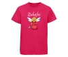 Zahnfee Logo Zahnbürste Kinder T-Shirt pink