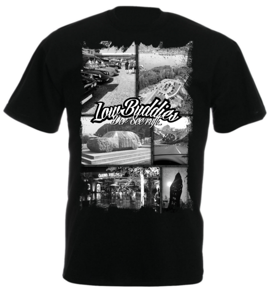 Low Buddies - Männer T-Shirt - Wörthersee - schwarz