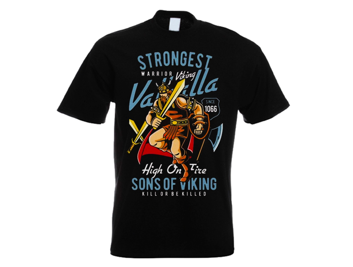Strongest Viking - Männer T-Shirt - schwarz