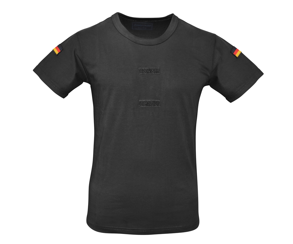 Bundeswehr Tropen Hemd - T-Shirt - schwarz