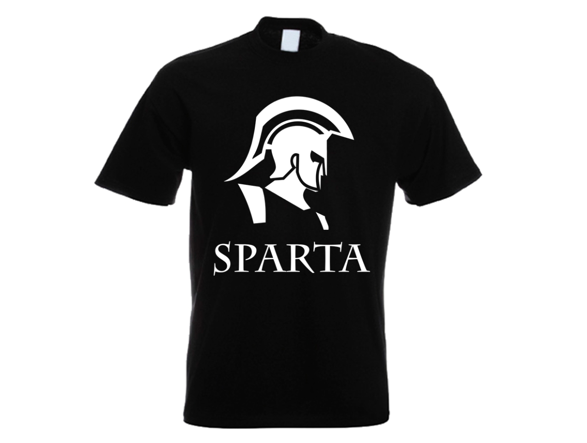 Sparta klassisch - Männer T-Shirt - schwarz