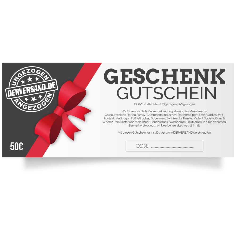 Geschenk-Gutschein 50 Euro