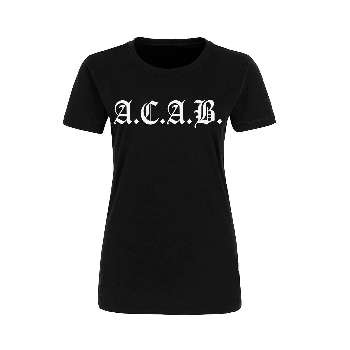 ACAB - Old School - Frauen Shirt - schwarz