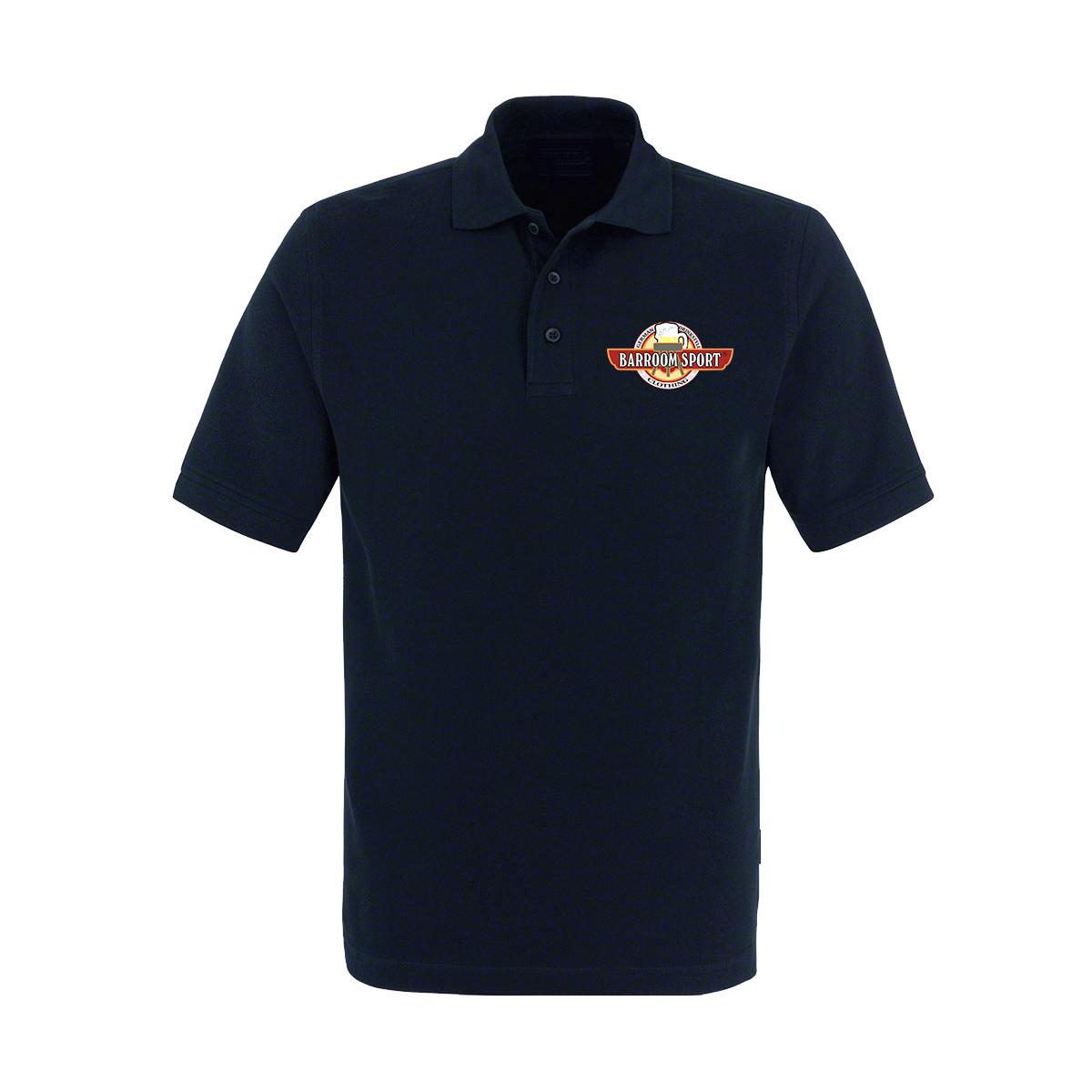 Barroom Sport - Männer Polo Shirt - Drinkstyle Clothing Logo - navy