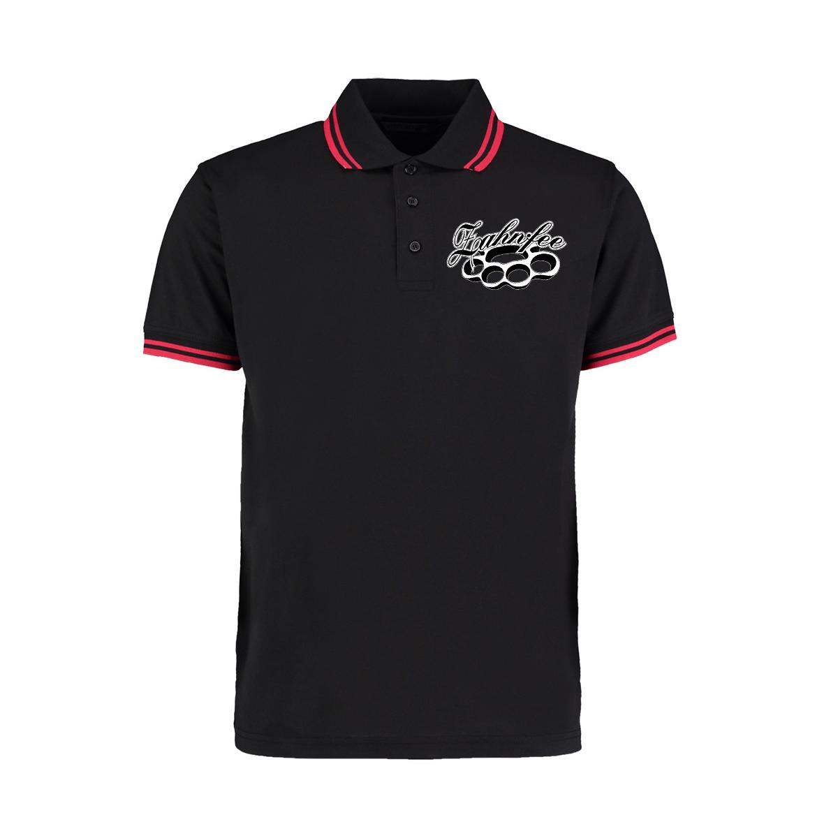 Zahnfee - Männer Polo Shirt - Edition 10 - schwarz-rot