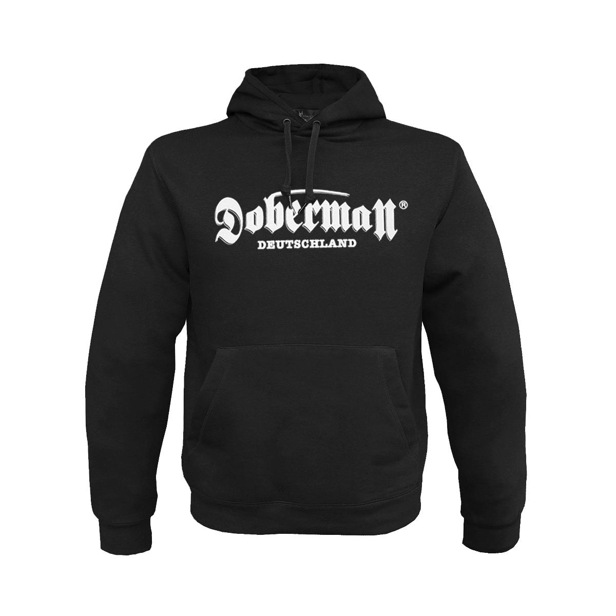 Doberman - Männer Kapuzenpullover - Attack