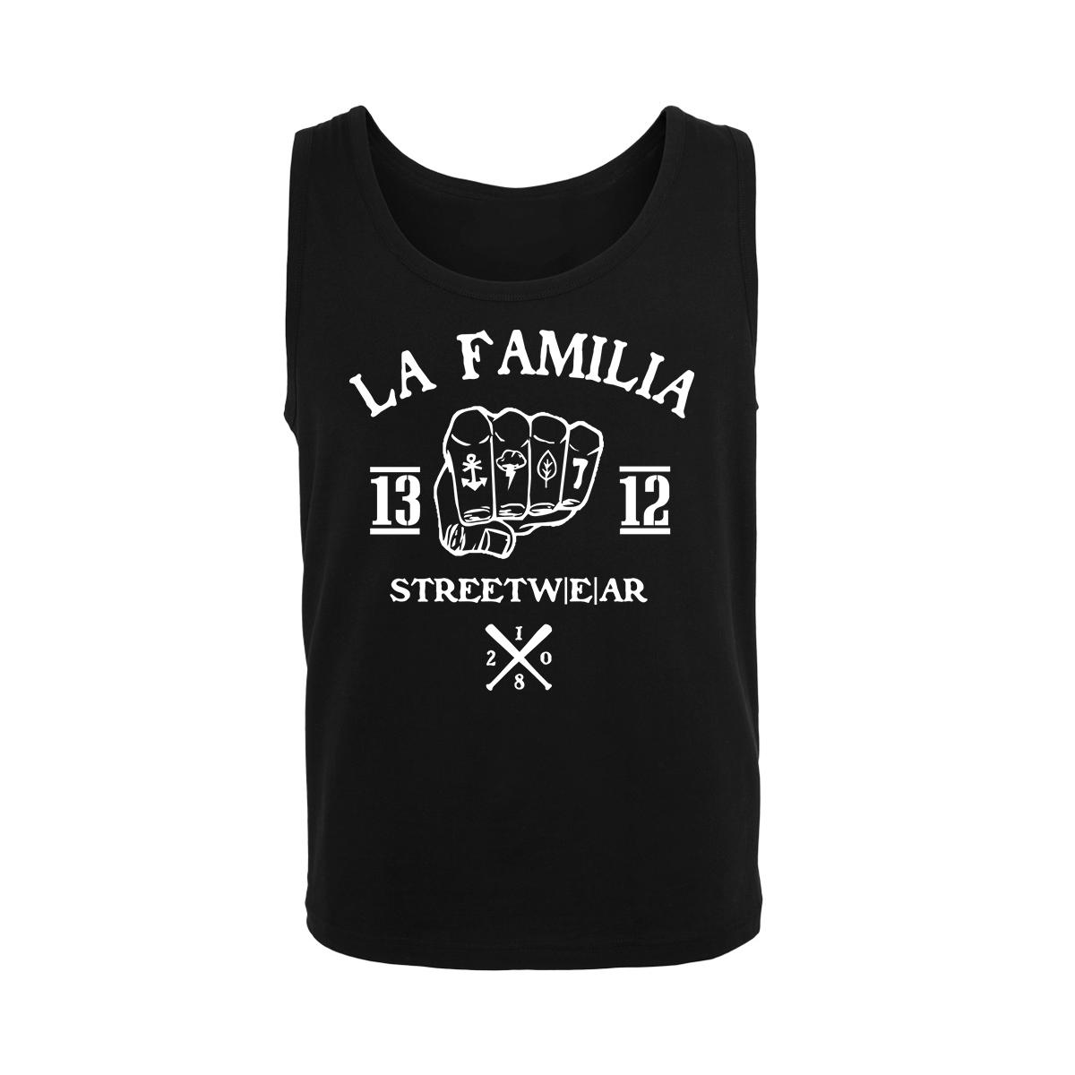 La Familia - 1312 Streetwear - Männer Muskelshirt - schwarz
