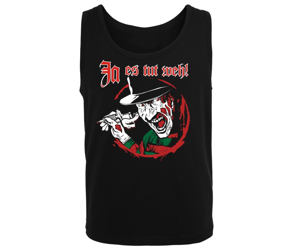 Tattoo Family Ja es tut weh Freddy Männer Muskelshirt schwarz
