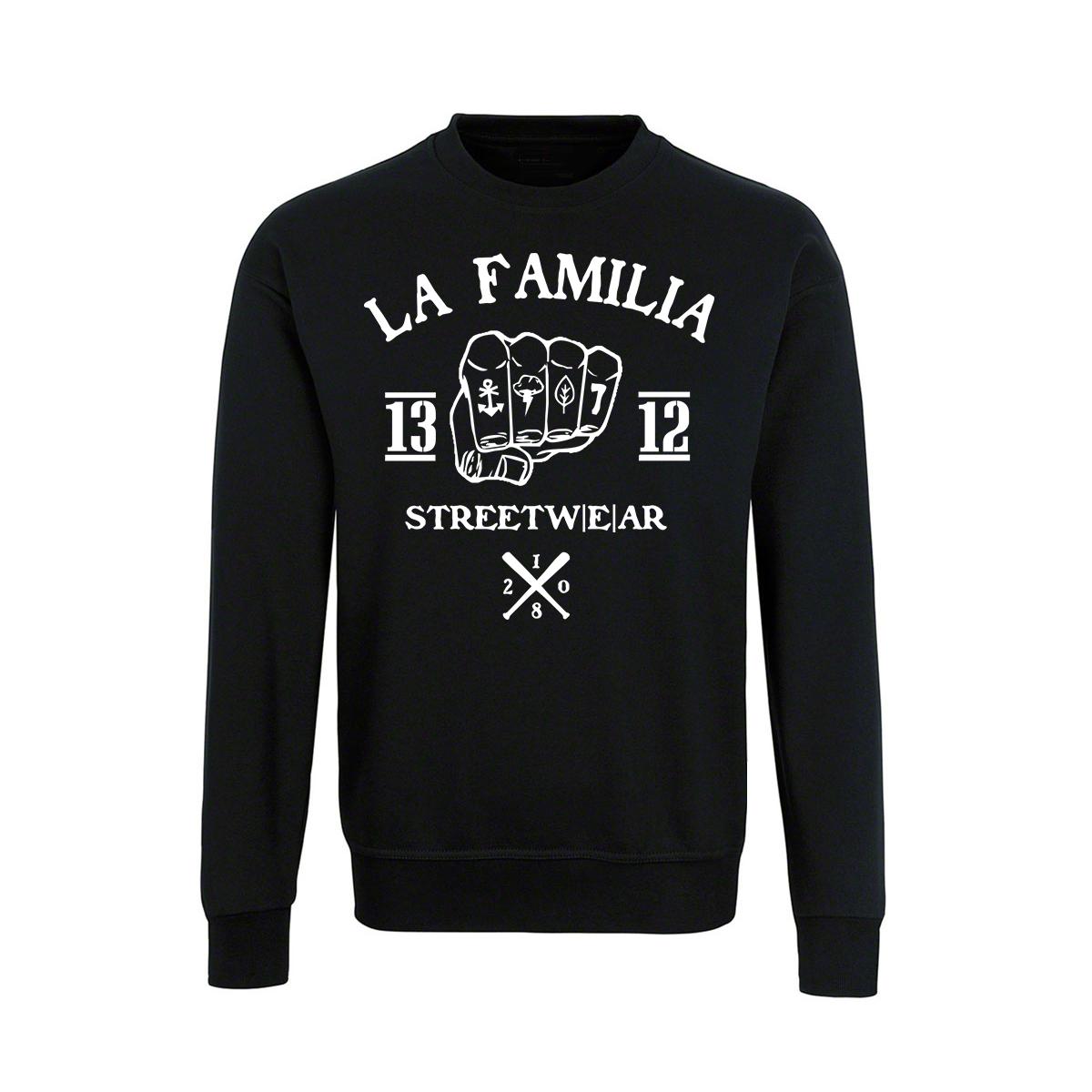 La Familia - Männer Pullover - 1312 Streetw|e|ar - schwarz