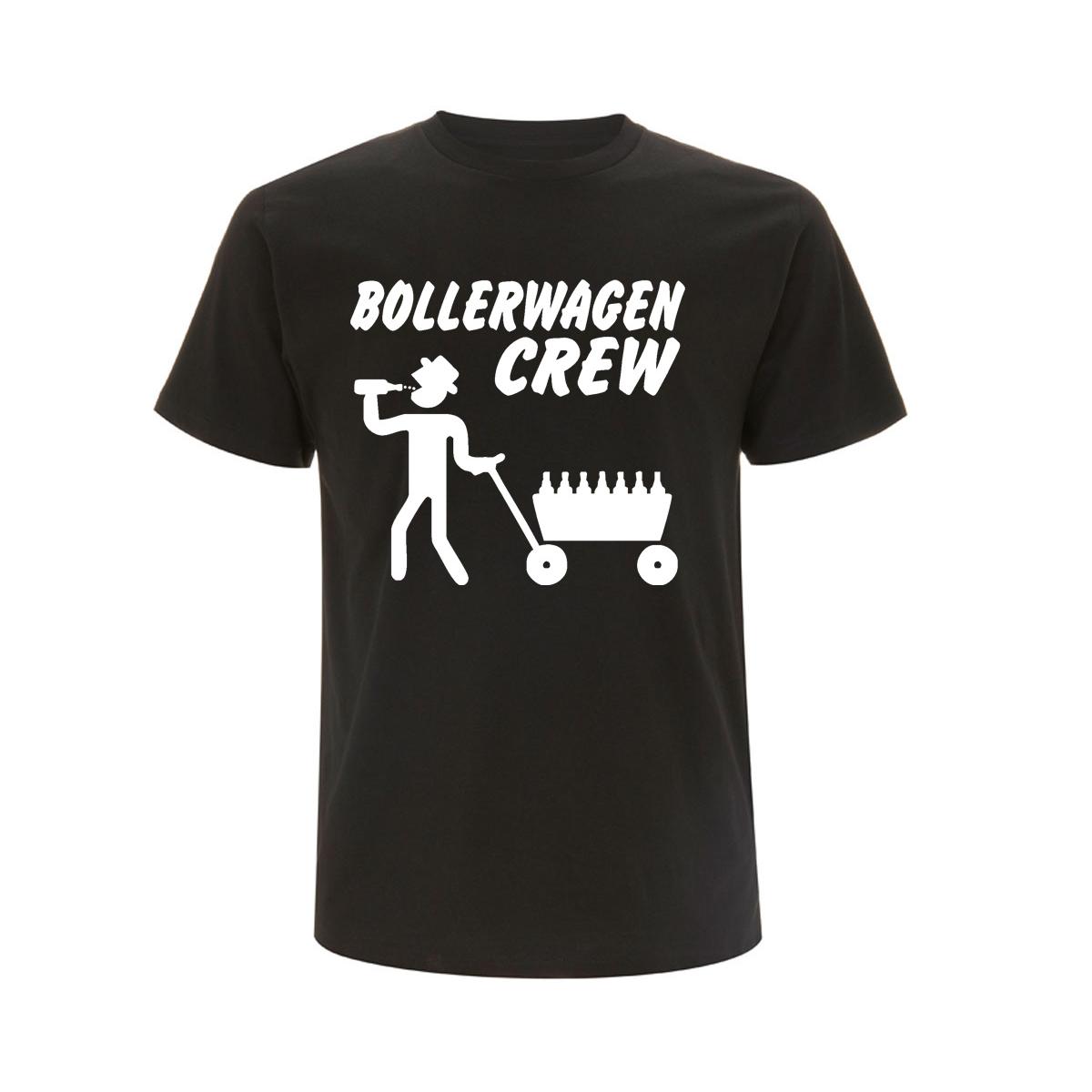 Bollerwagen Crew - Männer T-Shirt - schwarz