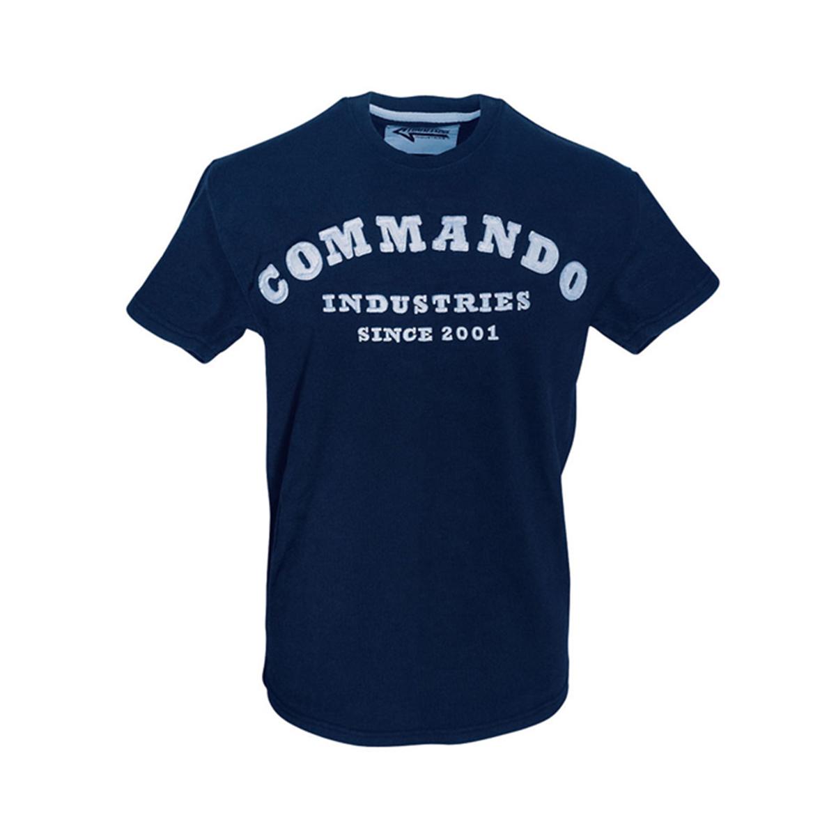 Commando - T-Shirt - Vintage 2001 - navy