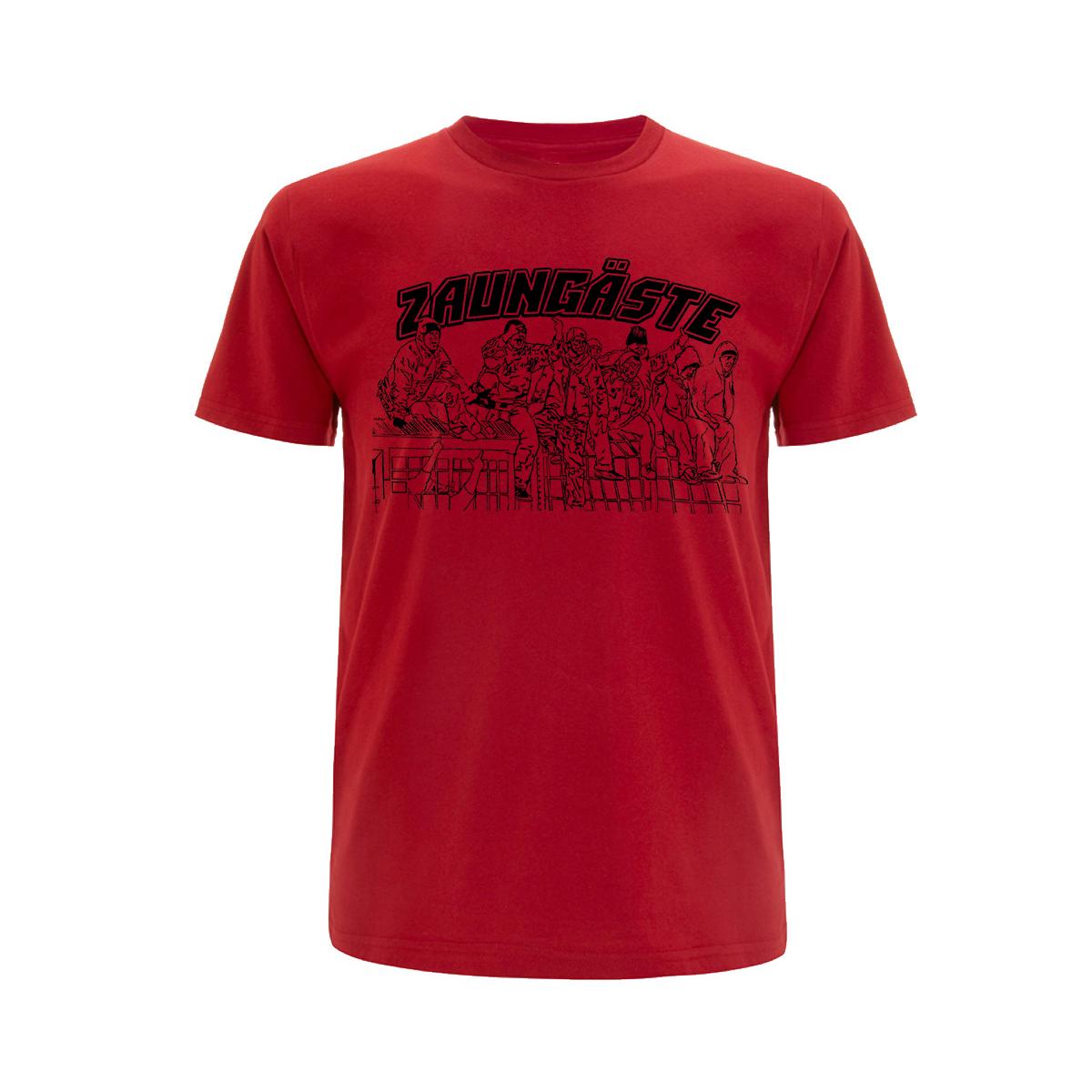 Zaungäste - Männer T-Shirt - rot