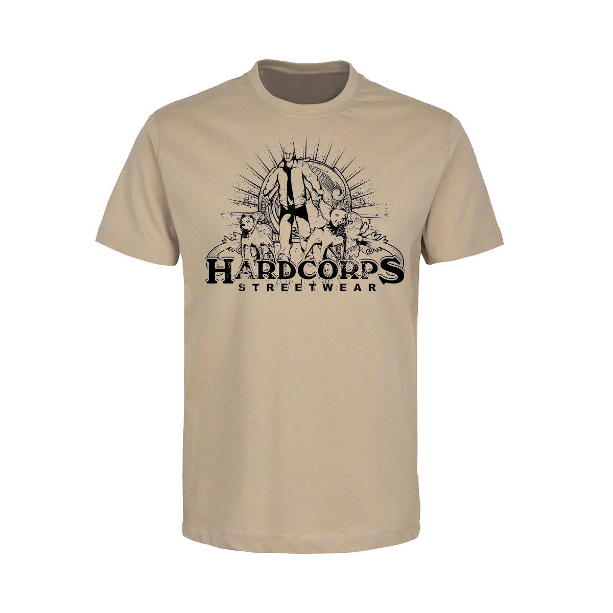 Pit Bull - Hardcorps - Männer T-Shirt - beige