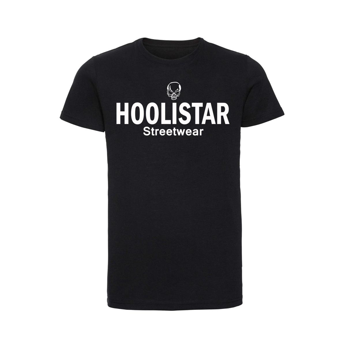 Hoolistar Streetwear - Männer T-Shirt - schwarz
