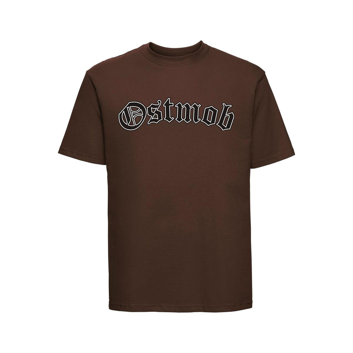 Ostmob Logo - Männer T-Shirt - braun