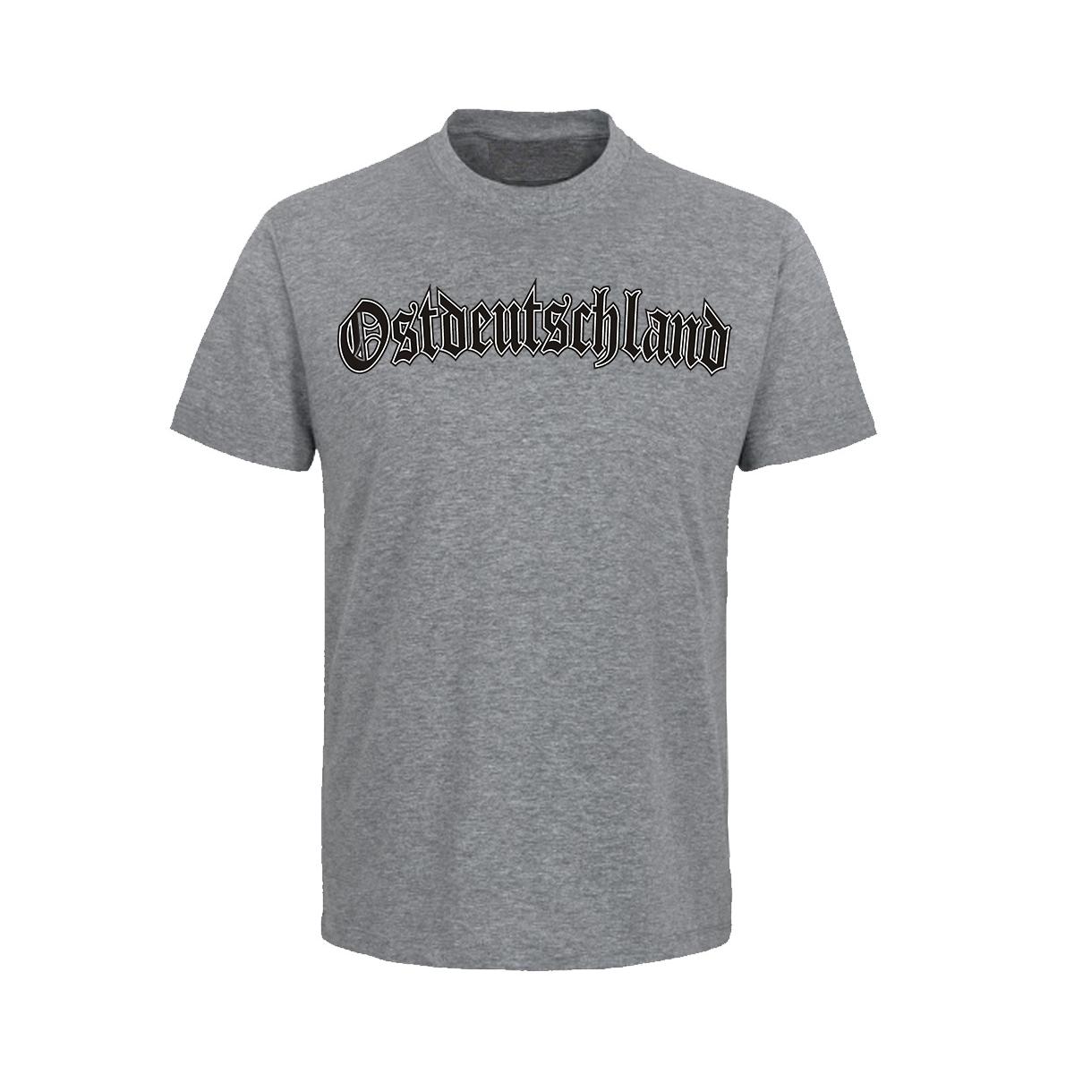 Ostdeutschland Logo - Männer T-Shirt - grau-meliert