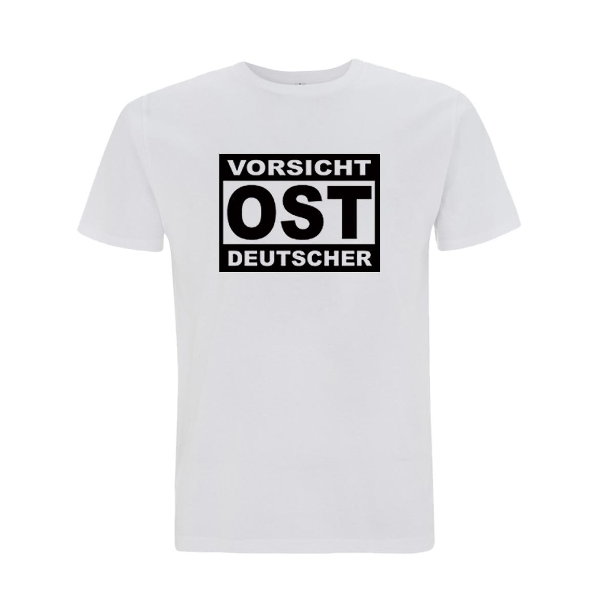 Vorsicht Ostdeutscher - Männer T-Shirt - weiß