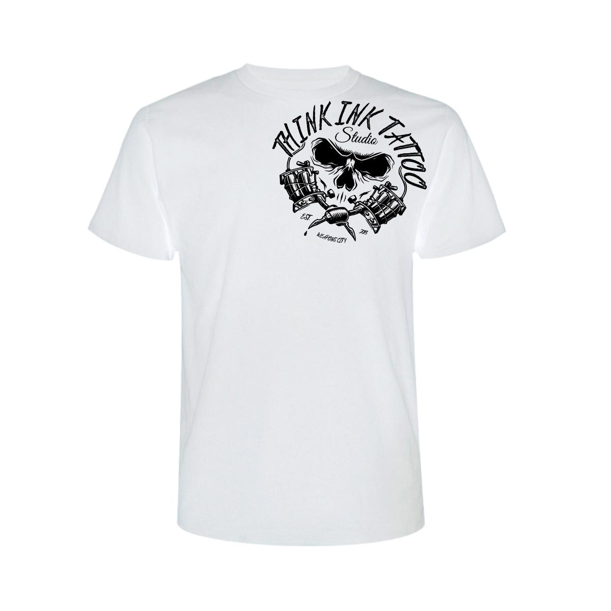 Think Ink - Boxer Männer T-Shirt weiß