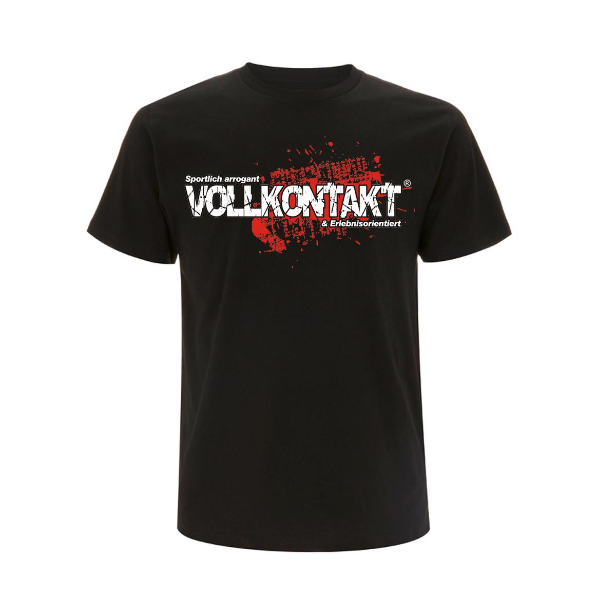 Vollkontakt - Logo - Männer T-Shirt - schwarz