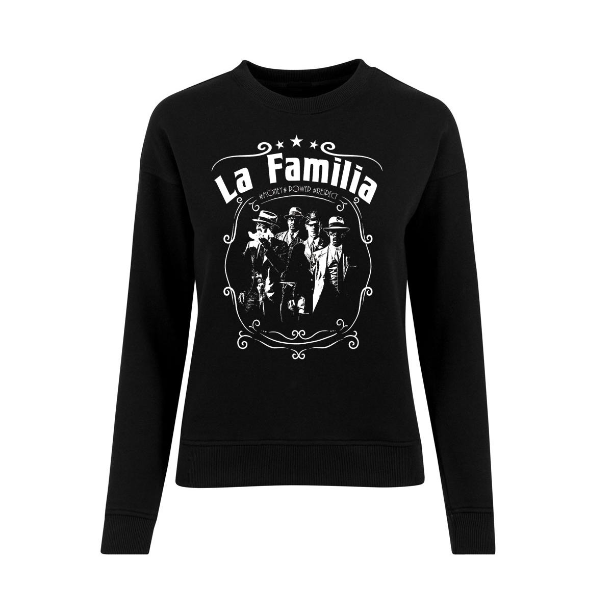 La Familia - Money Power Respect - Frauen Pullover - schwarz