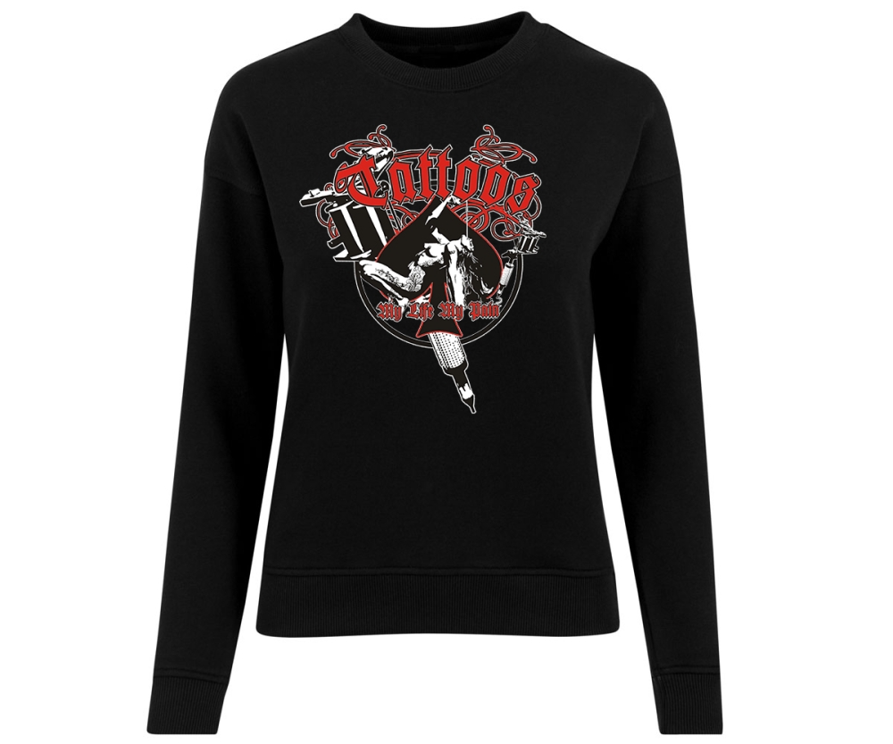 Tattoos my life my pain Tattoo Family - Frauen Pullover - schwarz