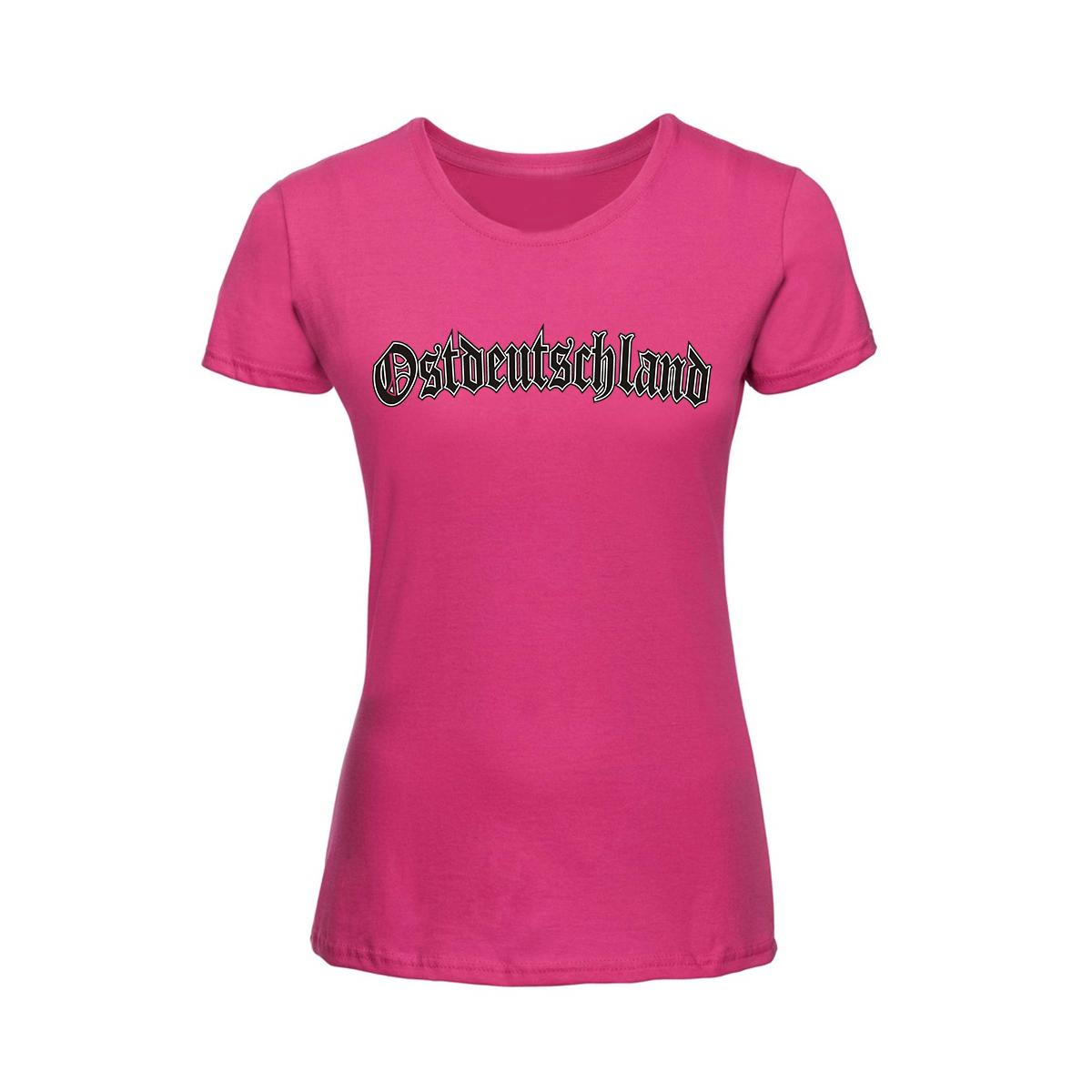 Ostdeutschland Logo - Frauen Shirt - pink