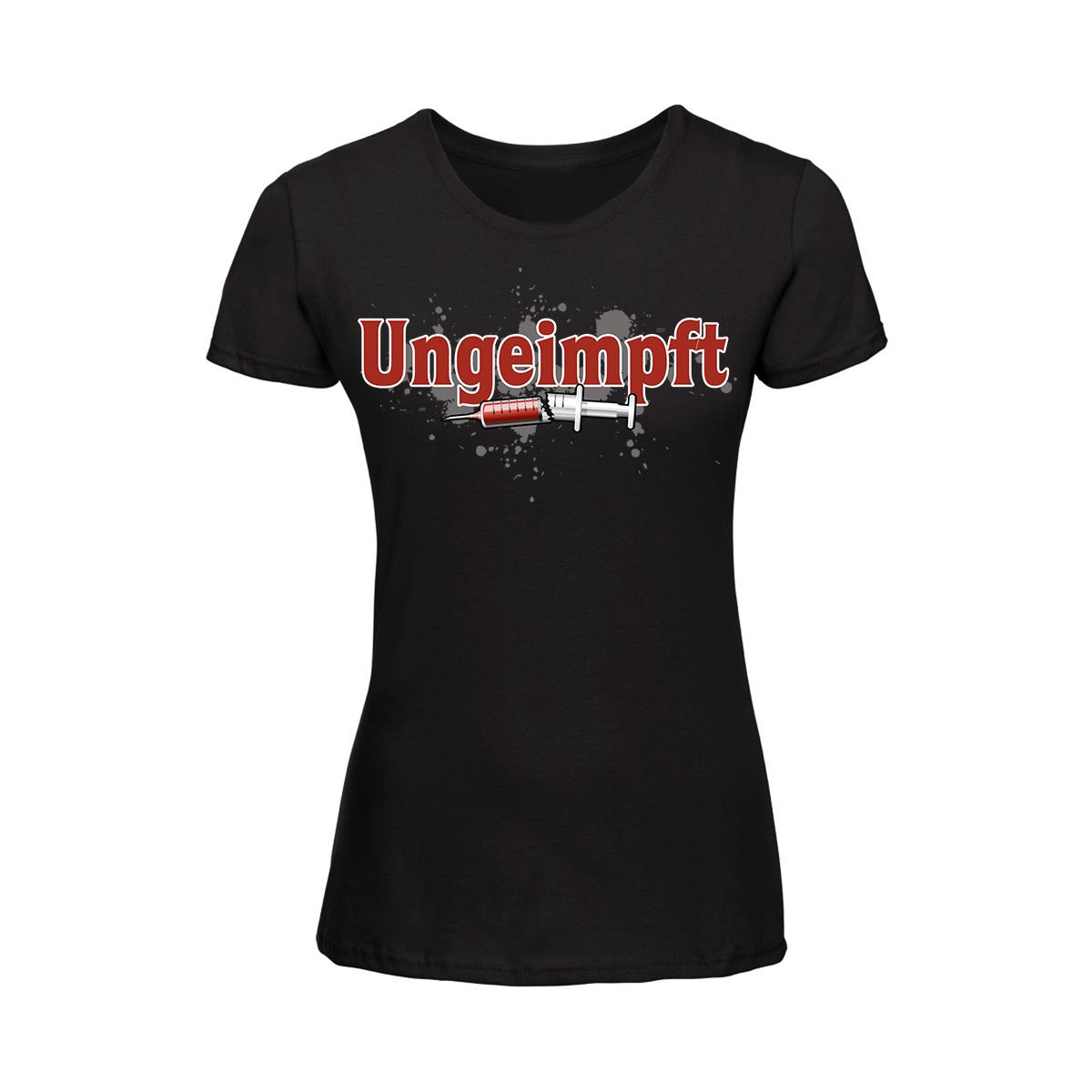 Ungeimpft - Frauen T-Shirt - schwarz