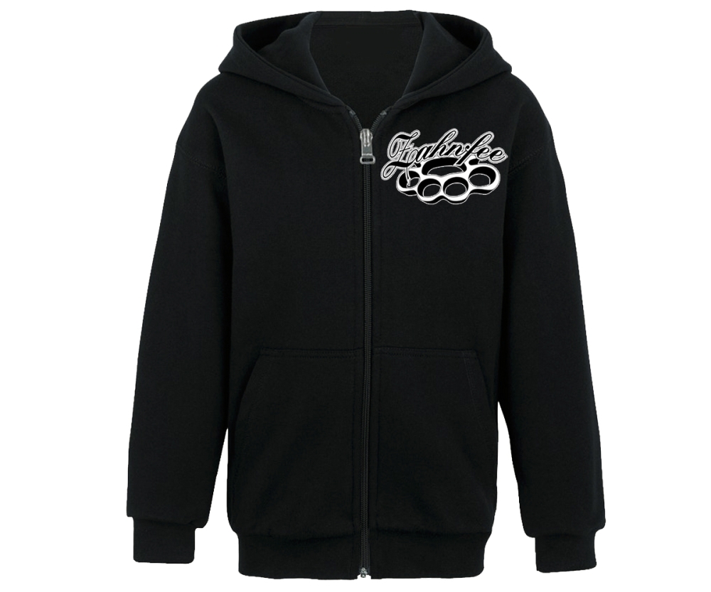 Heartless Kapuzenjacke Damen Moon Cats Hood Schwarz/weiß Gothic
