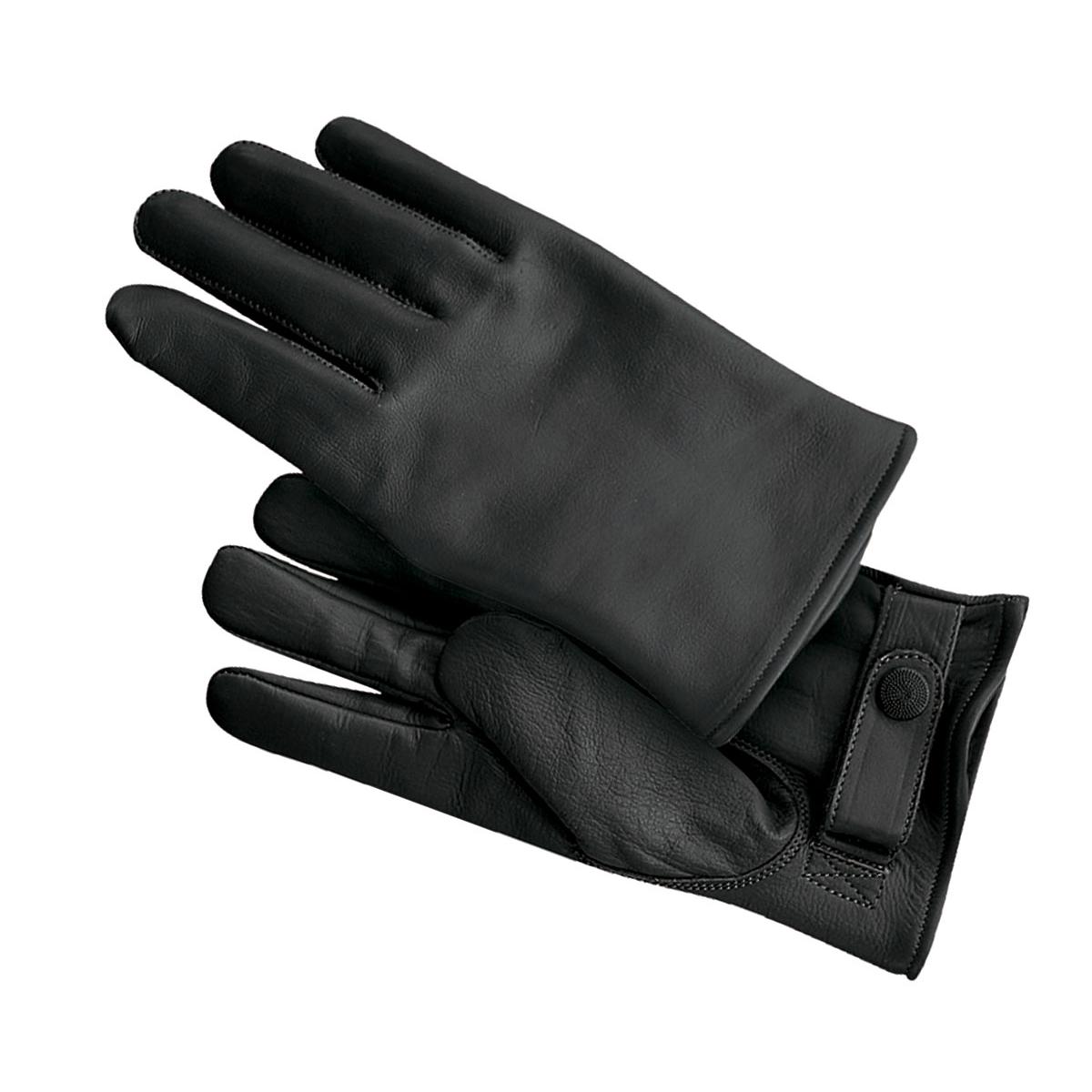 BW Leder Handschuhe schwarz