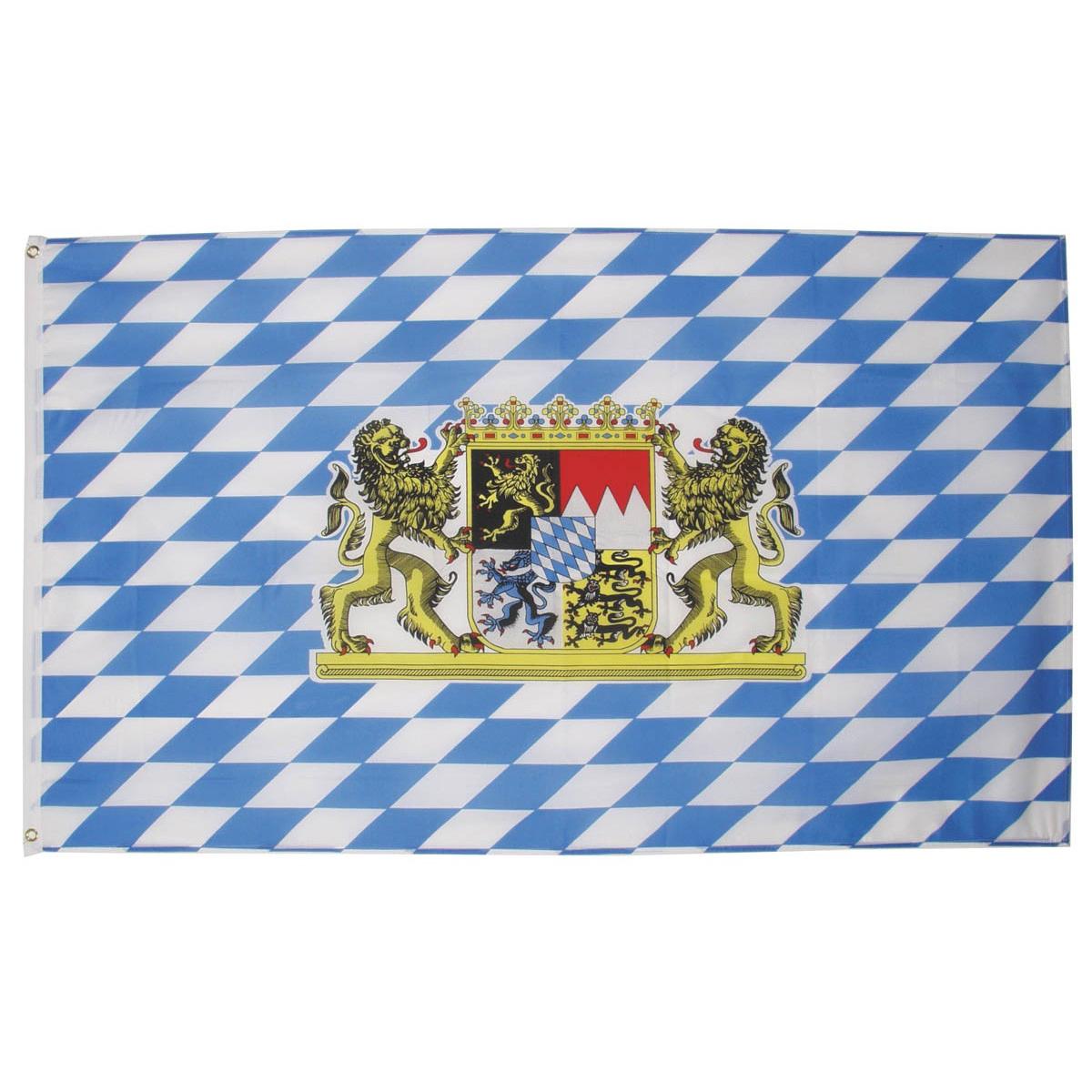 Fahnen der 16 Bundesländer Bayern 90 x 150 cm