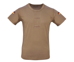 Bundeswehr Tropen Hemd - T-Shirt - wüstenbeige