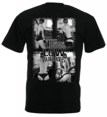 Low Buddies - Männer T-Shirt - Carlovers - schwarz