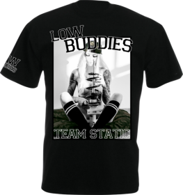 Low Buddies - Männer T-Shirt - teamstatic - schwarz