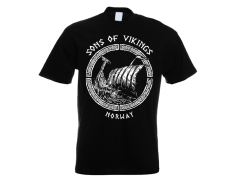 Sons of Vikings - Norway - Männer T-Shirt - schwarz