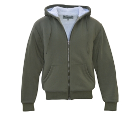 Sherpa Kapuzenjacke oliv